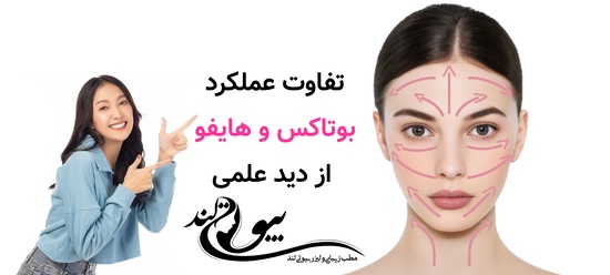تفاوت عملکرد بوتاکس و هایفو از دید علمی
