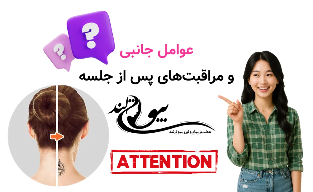 عوامل جانبی و مراقبت‌های پس از جلسه